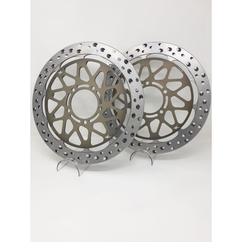 TK Dischi Freno Floating Superbike EVO Front Rotor Set | 330mm x